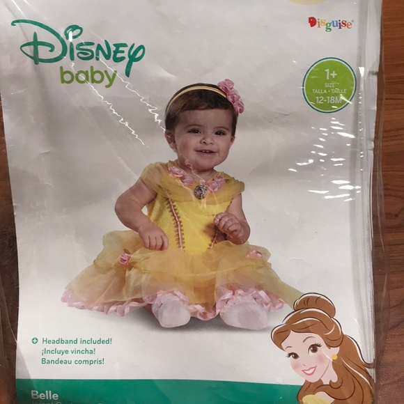 disney belle baby costume